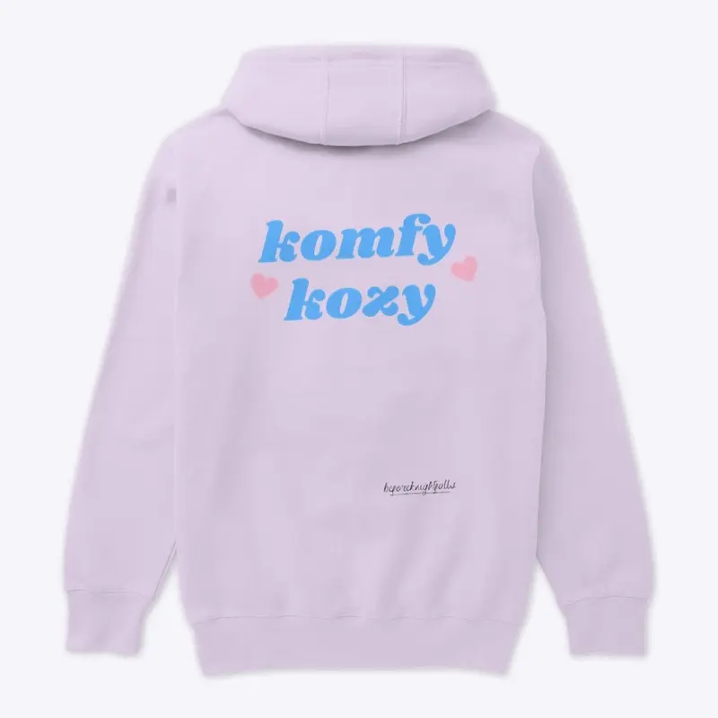 komfy kozy hoodie